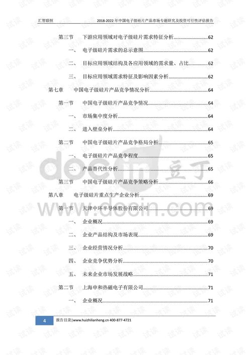 2018-2022年中國(guó)電子級(jí)硅片產(chǎn)品市場(chǎng)專題研究及投資可行性評(píng)估報(bào)告